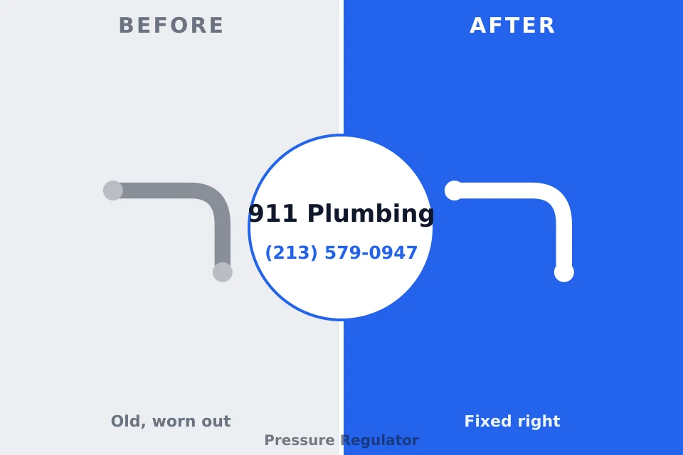 Before and after: plumbing repair Cleveland, NC